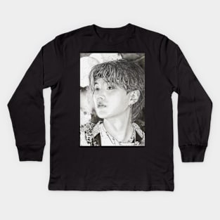 Of My Dreams - Min Yoongi Kids Long Sleeve T-Shirt